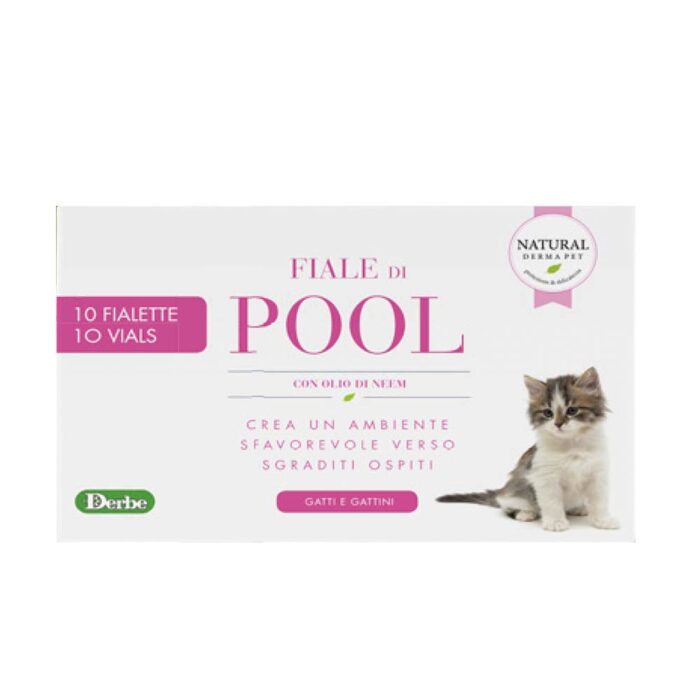 Natural Derma Pet fiale di pool per gatti
